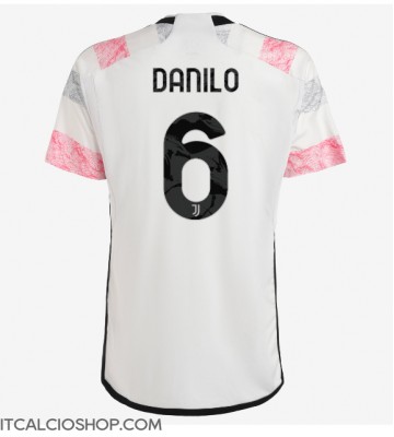 Juventus Danilo Luiz #6 Seconda Maglia 2023-24 Manica Corta